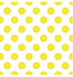 Lemon Citrus Seamless Pattern