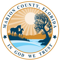 Coat Arms Marion County In Florida Usa