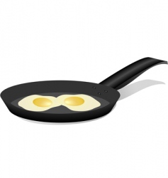 Fried Eggs In Griddle