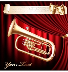 Classical Baritone Tuba Horn