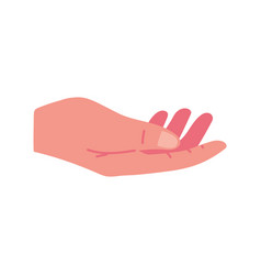 Hand Receiving Gesture