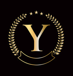 Initial Letter Y Logo Concept For Education