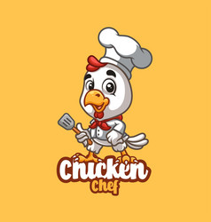 Chicken Chef Cartoon Mascot