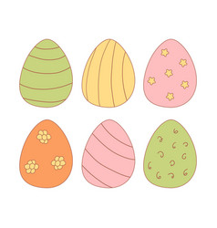 Easter Eggs Hunting Holiday Color Set