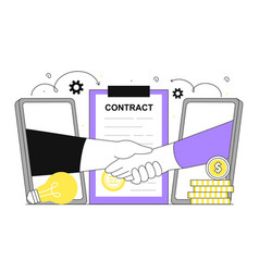 Online Contract Outline Concept