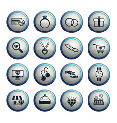 Jewerly Store Icon Set