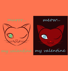 Set Murr Meow My Valentine Elements For Design