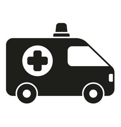 Ambulance Car Icon Simple Help People