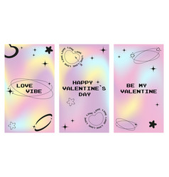 Modern Design Templates Of Valentines Day And