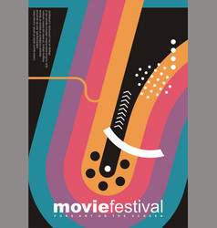 Movie Festival Retro Poster