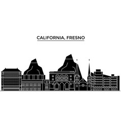 Usa California Fresno Architecture City