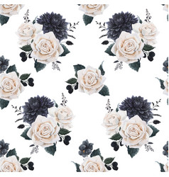 Beautiful seamless floral pattern Royalty Free Vector Image