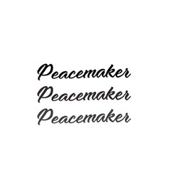 Christian Quote Design - Peacemaker