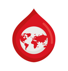 Earth Blood Drop