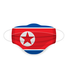 Medical Mask North Korea Flag