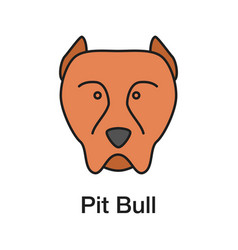 Pit Bull Color Icon