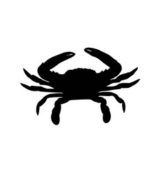 Crab Silhouette Image