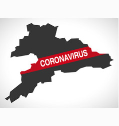 Jura Switzerland Canton Map With Coronavirus