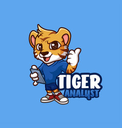 Tiger Analyst Mascot