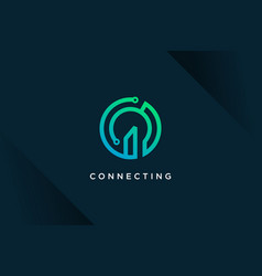 Smart Building Logo Design Icon With Modern Idea