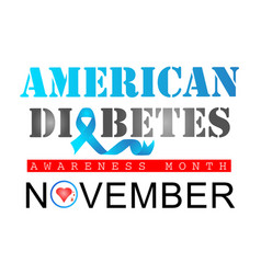 American Diabetes Awareness Month Banner