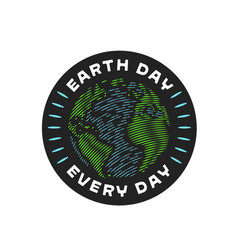 Earth Day Every Day Badge