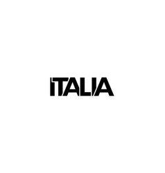 Italia Emblem The Design Features A Geometric