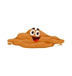 Cartoon Poop Emoji Funny Poo Excrement Character