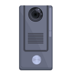 Doorbell Intercom Icon Cartoon Video