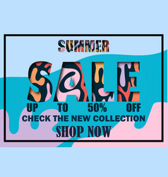 Poster Of Summer Sale Banner