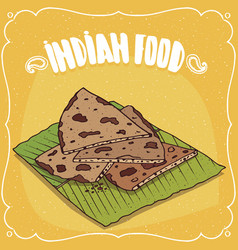 Indian Flatbread Roti Or Chapati Or Paratha