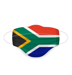 Medical Mask South Africa Flag