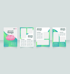 Spa Blank Brochure Design