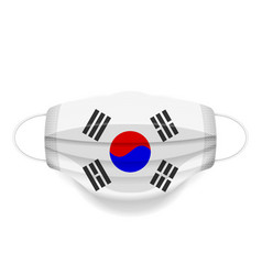 Medical Mask South Korea Flag