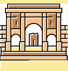 Carthage Historic Building Color Icon