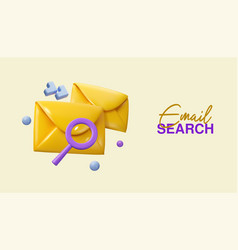 3d Search Mail Banner