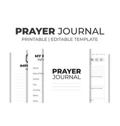 Prayer Journal Kdp Interior