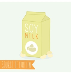 Soy Milk In A Carton Pack