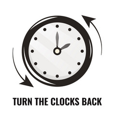 Time Back Icon Turn The Clocks