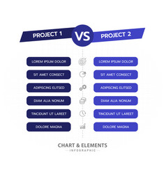 Infographic 6 Topics Product Vs Comparison Chart