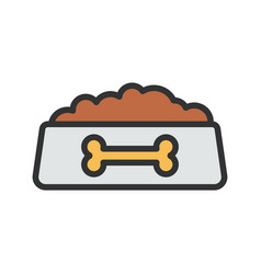 Dog Food Icon Image