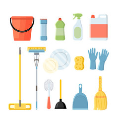 Set Of Household Clining Supplies