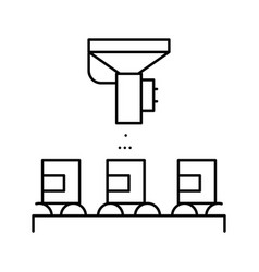 Sorting Pills Equipment Line Icon