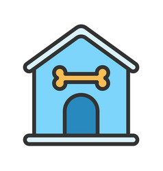 Dog House Icon Image