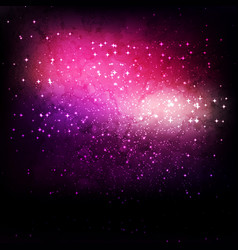 Pink Background About Galaxy