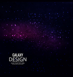 Dark Background About Galaxy