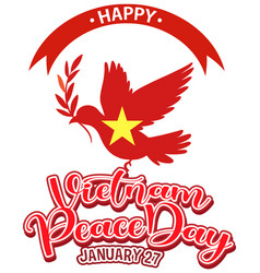 Vietnam Peace Day Banner