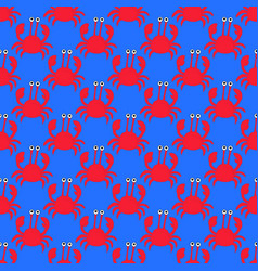 Crab Seamless Pattern