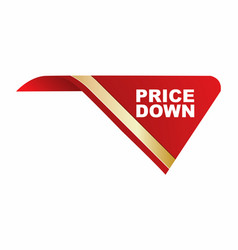 Price Down Business Icon Design