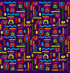 Seamless Pattern From Bright Worms